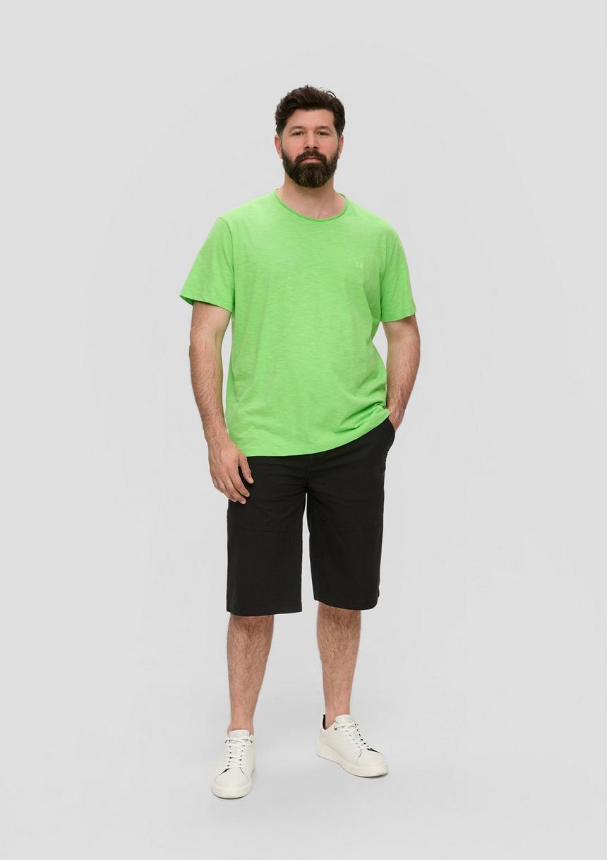 S.Oliver T-Shirt Aus Baumwoll-Jersey Mit Logo-Print