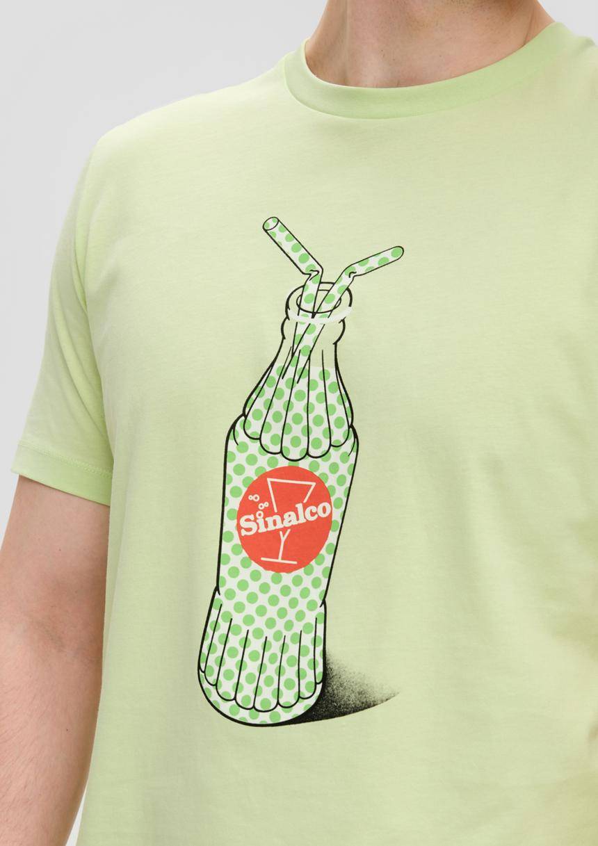 S.Oliver T-Shirt Aus Baumwoll-Jersey Mit Sinalco®-Print