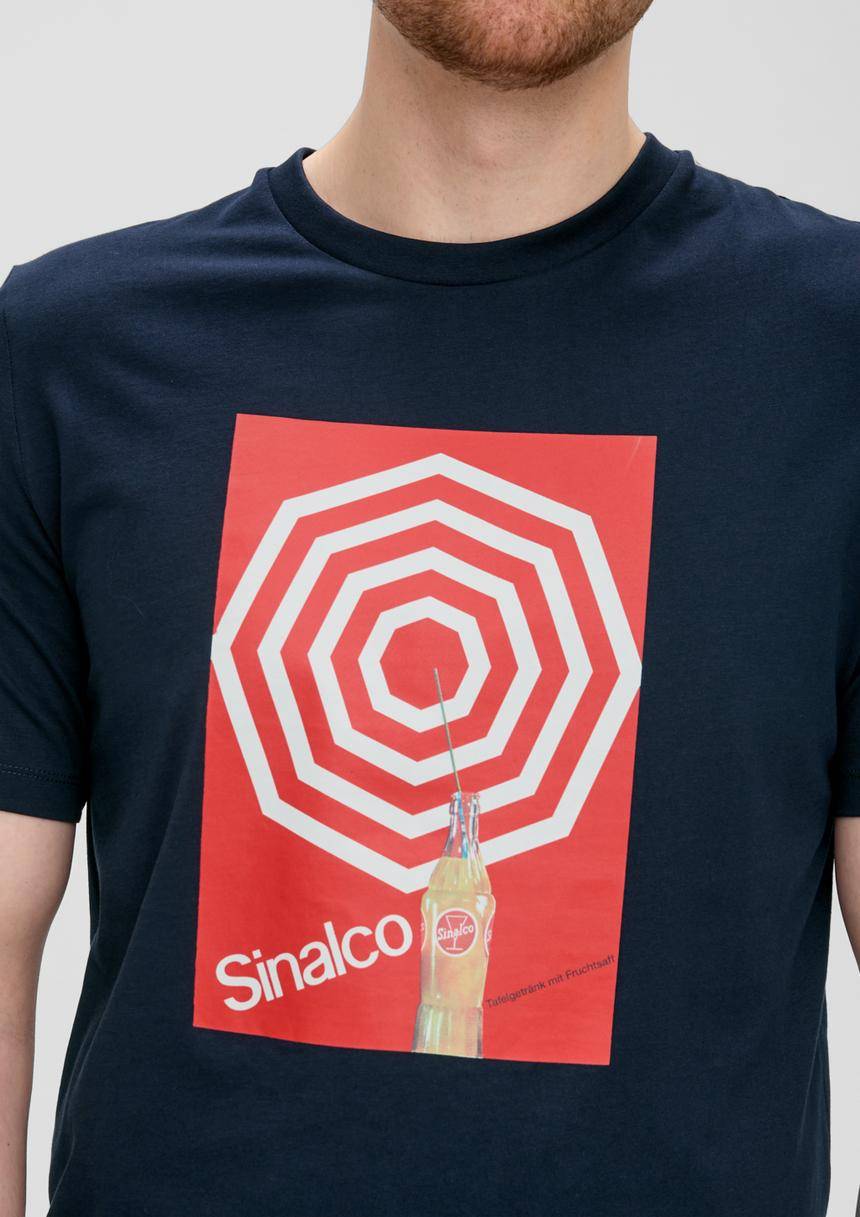 S.Oliver T-Shirt Aus Baumwoll-Jersey Mit Sinalco®-Print