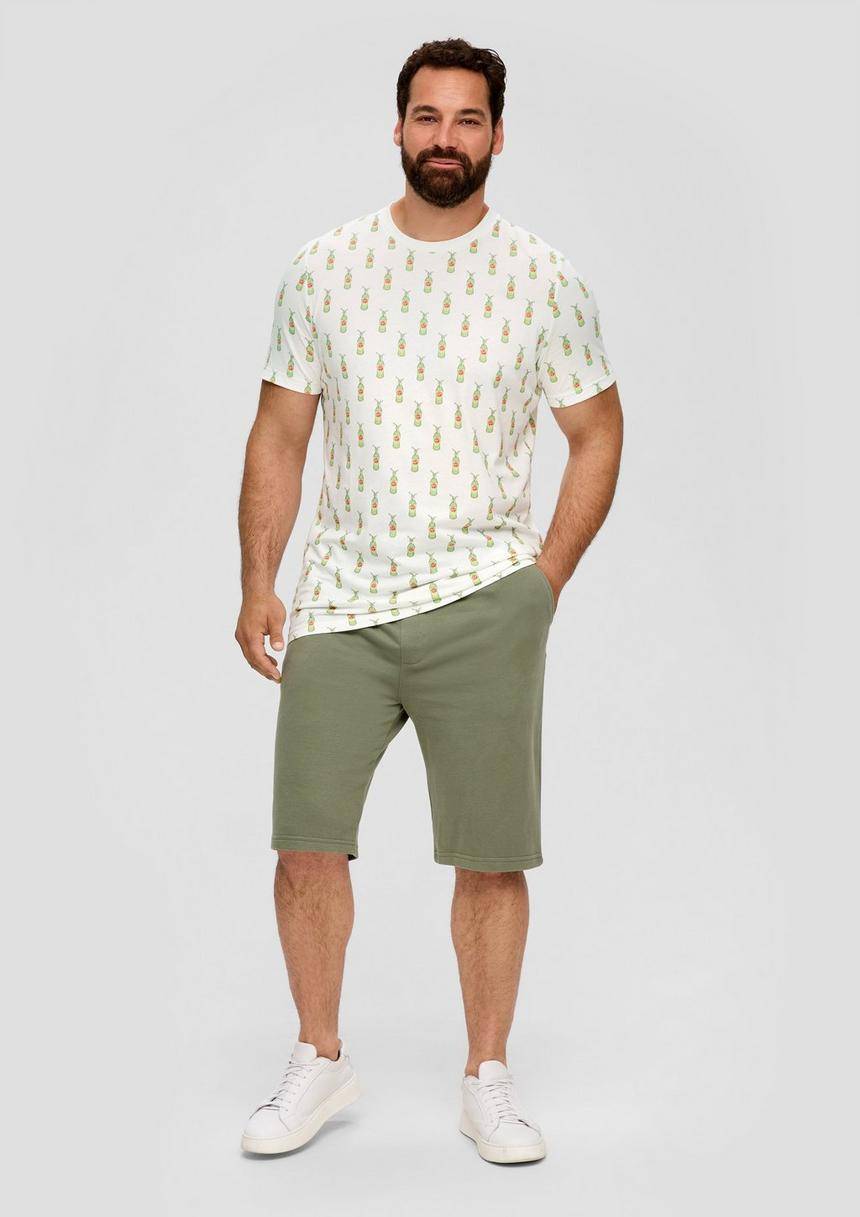 S.Oliver T-Shirt Aus Baumwoll-Jersey Mit Sinalco®-Print