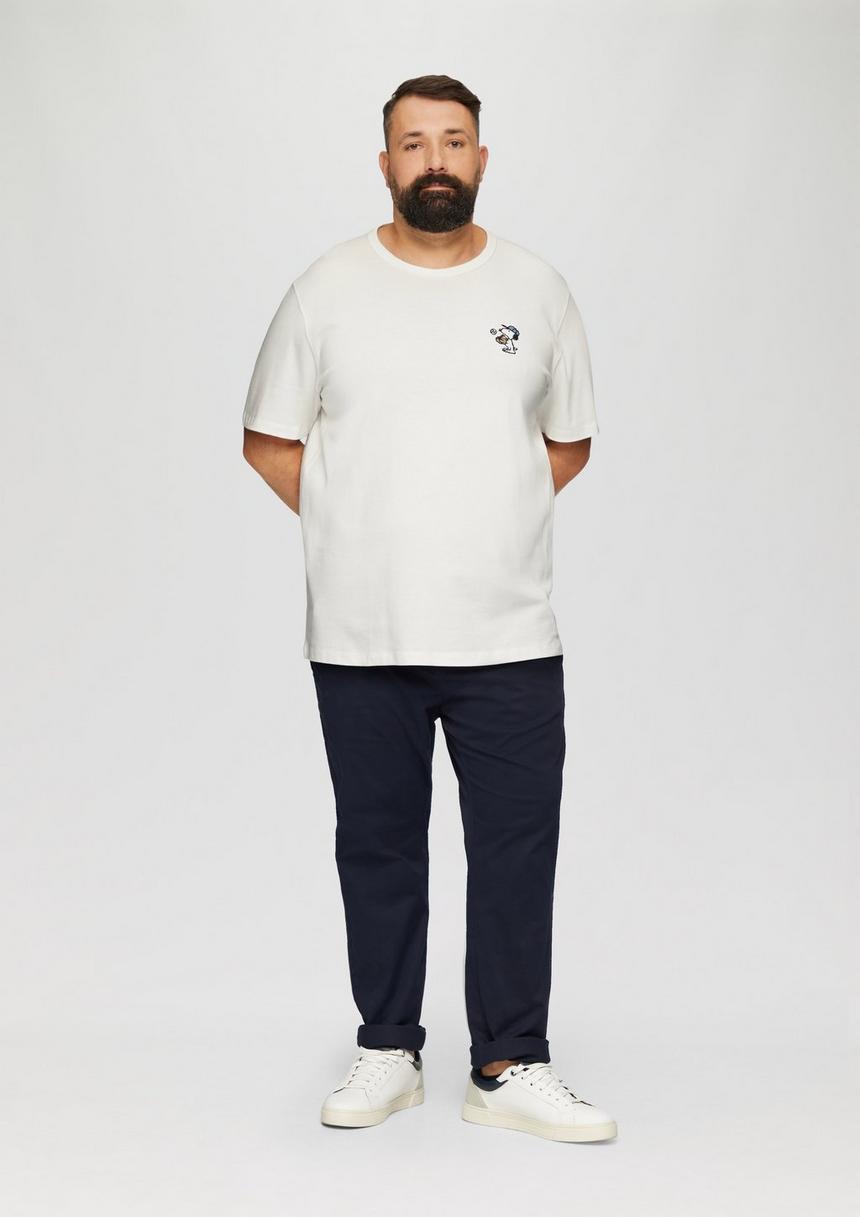 S.Oliver T-Shirt Aus Schwerer Jersey-Ware Mit Peanuts®-Motiv