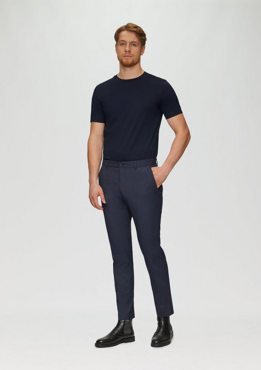S.Oliver T-Shirt Im Slim Fit Aus Mercerisierter Baumwolle