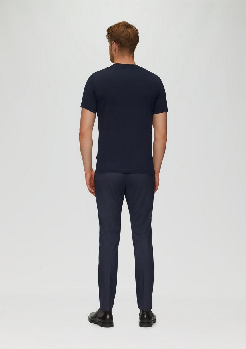 S.Oliver T-Shirt Im Slim Fit Aus Mercerisierter Baumwolle