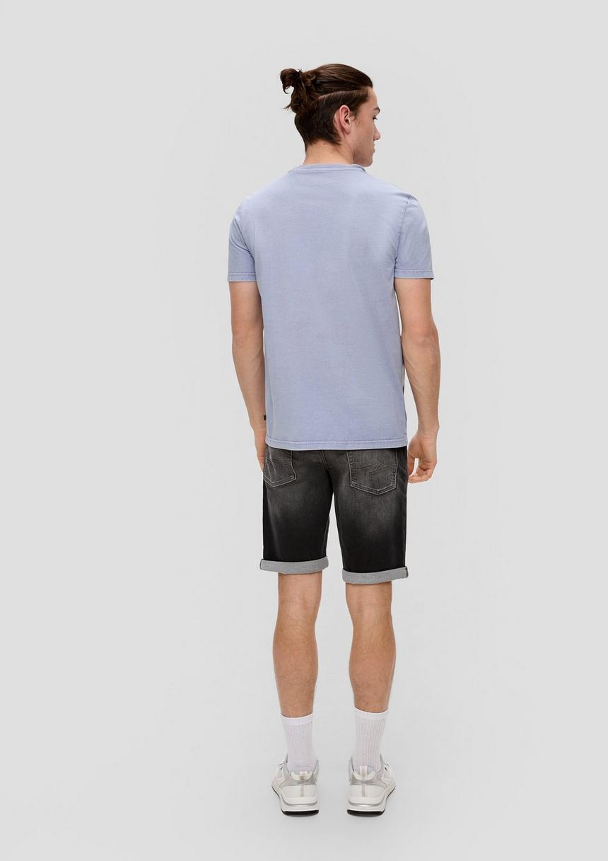 S.Oliver T-Shirt Mit Frontprint Aus Reiner Baumwolle