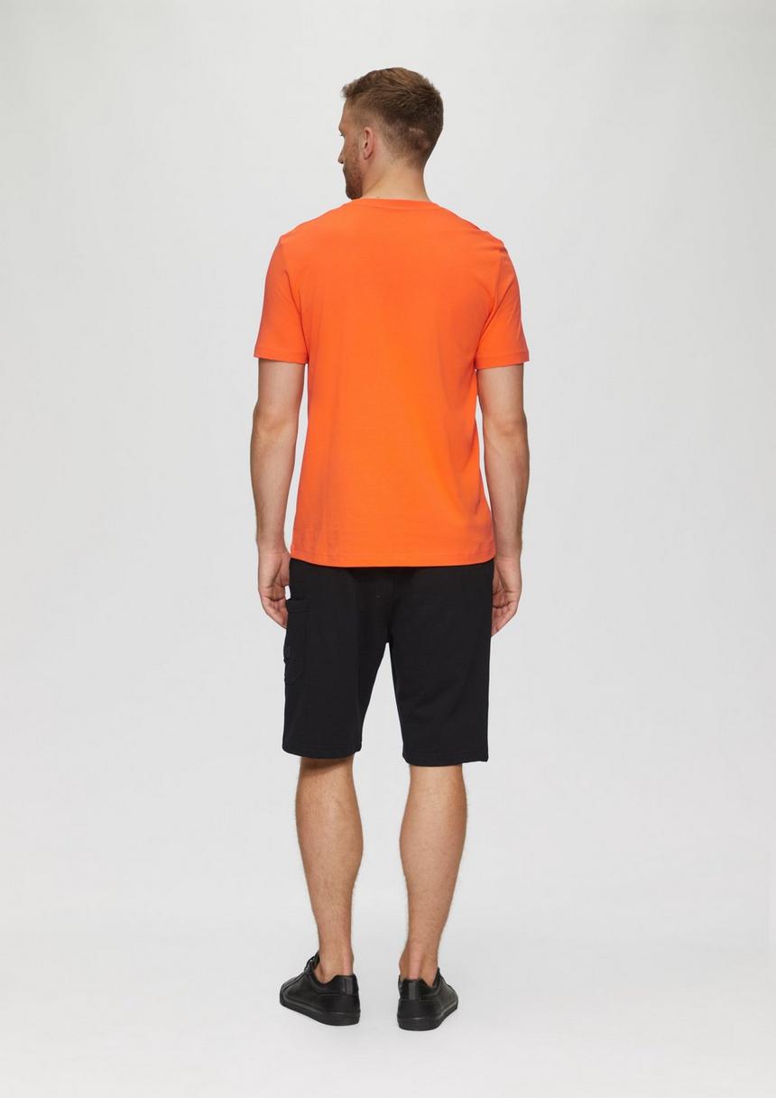S.Oliver T-Shirt Mit Logo-Motiven Aus Reiner Baumwolle