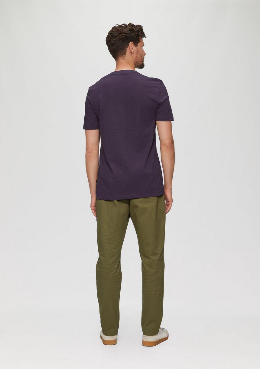 S.Oliver T-Shirt Mit Peanuts®-Motiv Und Flammgarnstruktur