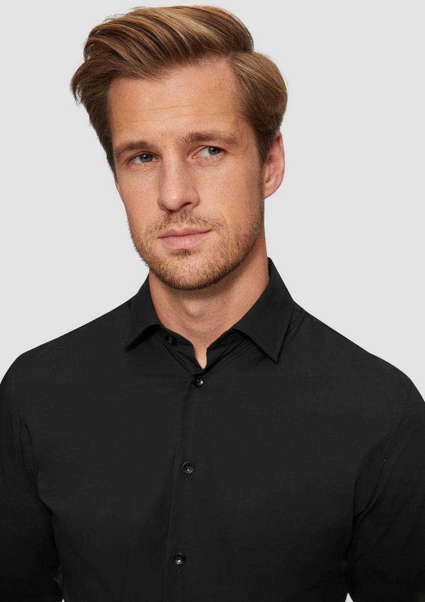 S.Oliver Tailored Fit: Businesshemd Aus Baumwollstretch