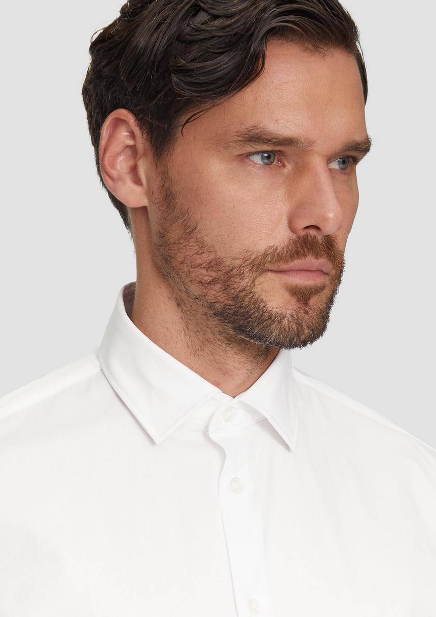 S.Oliver Tailored Fit: Businesshemd Aus Baumwollstretch