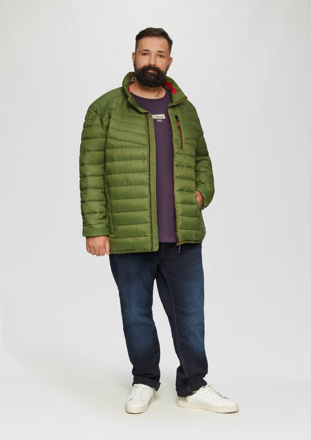 S.Oliver Wasserabweisende Steppjacke Aus Recyceltem Polyester