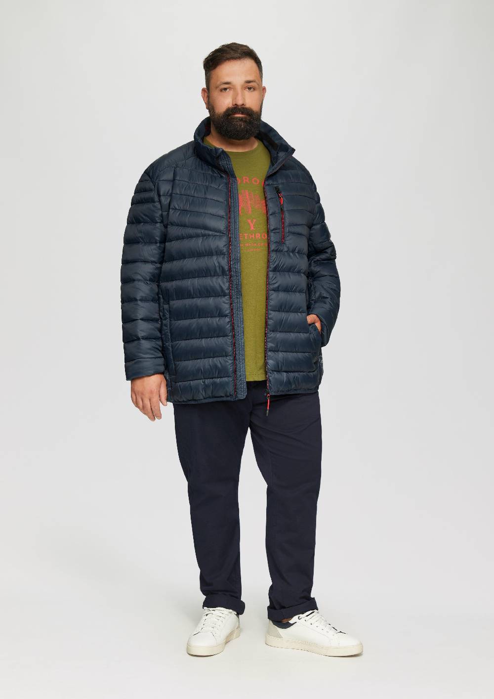 S.Oliver Wasserabweisende Steppjacke Aus Recyceltem Polyester