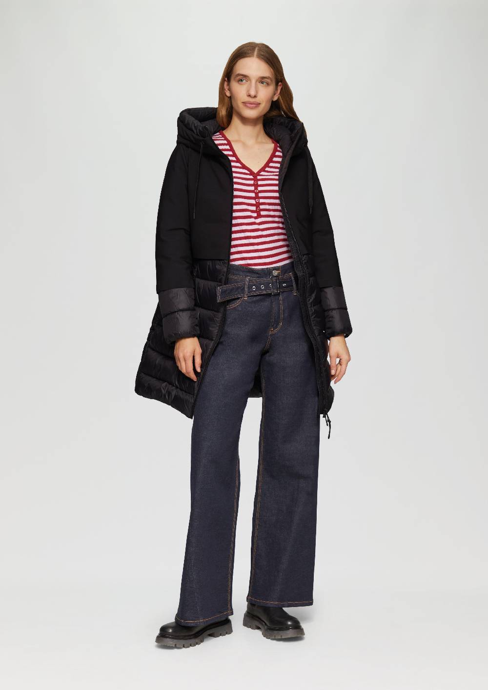 S.Oliver Wasserabweisender Puffermantel Mit Smart-Heat-Funktion