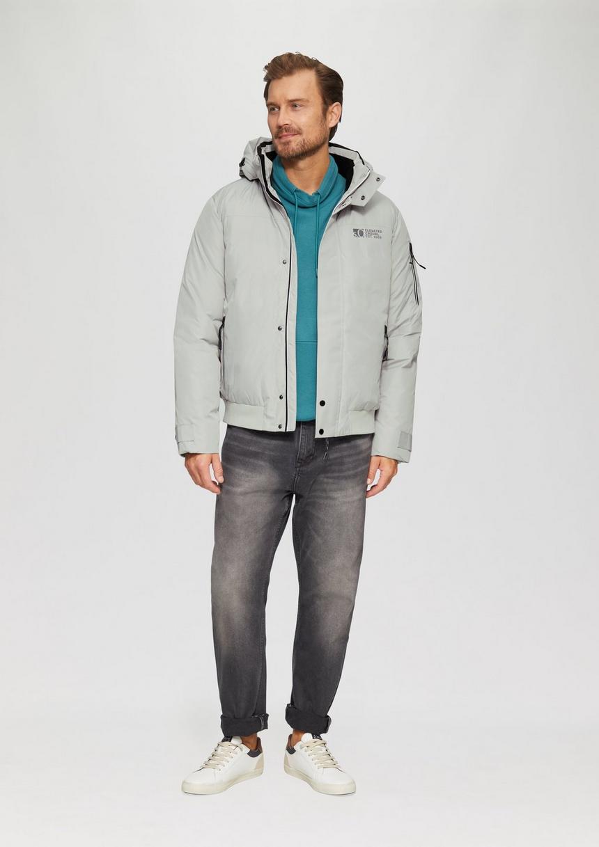 S.Oliver Wasserabweisender Wattierter Blouson Mit Kontrast-Details