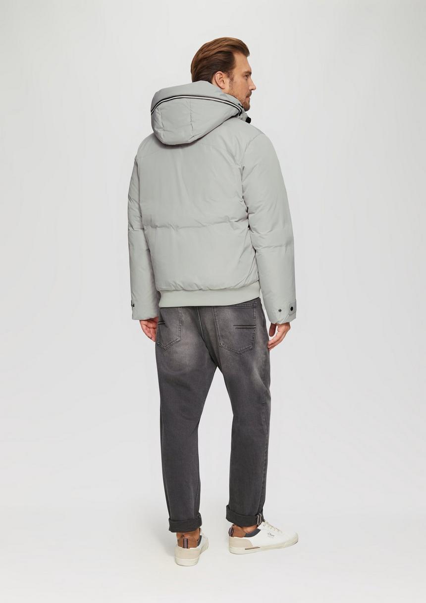 S.Oliver Wasserabweisender Wattierter Blouson Mit Kontrast-Details