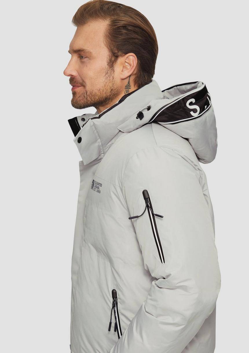 S.Oliver Wasserabweisender Wattierter Blouson Mit Kontrast-Details
