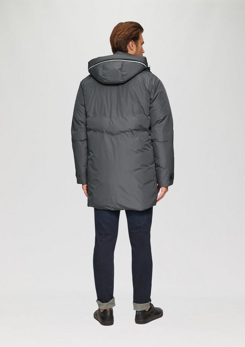 S.Oliver Wasserabweisender Wattierter Parka Mit Kontrast-Details