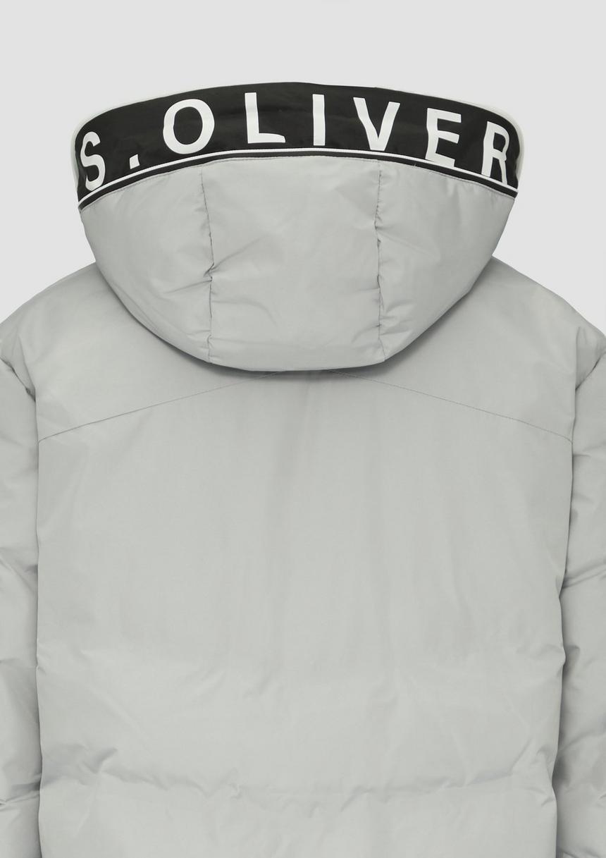 S.Oliver Wasserabweisender Wattierter Parka Mit Kontrast-Details