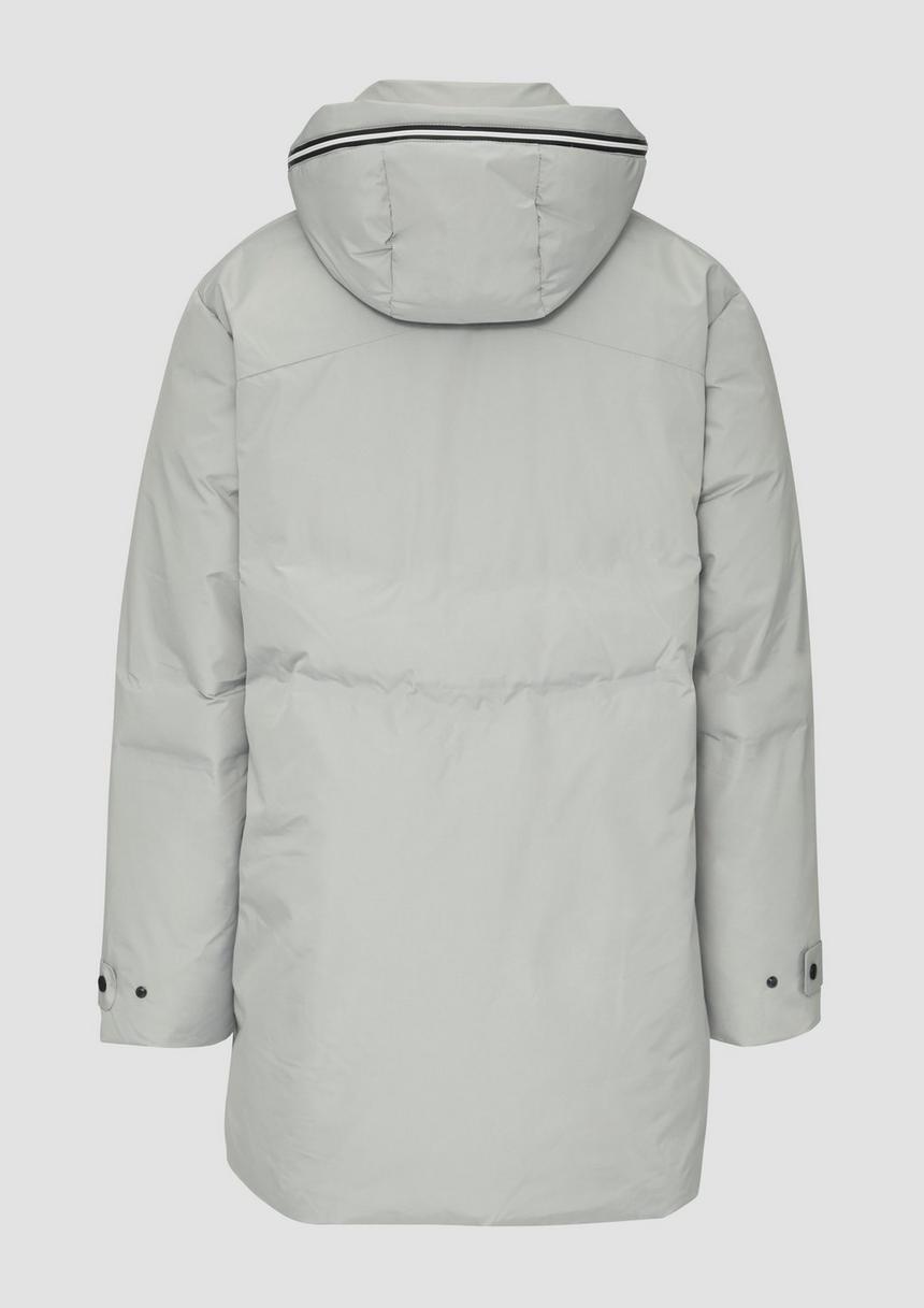 S.Oliver Wasserabweisender wattierter Parka mit Kontrast-Details