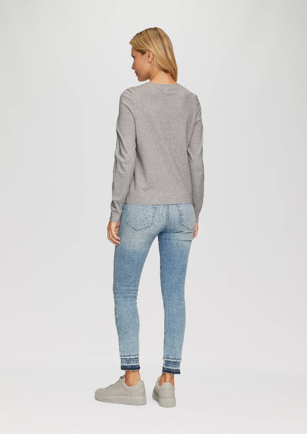 S.Oliver Weicher Pullover Mit Rundhalsausschnitt Aus Viskosemix