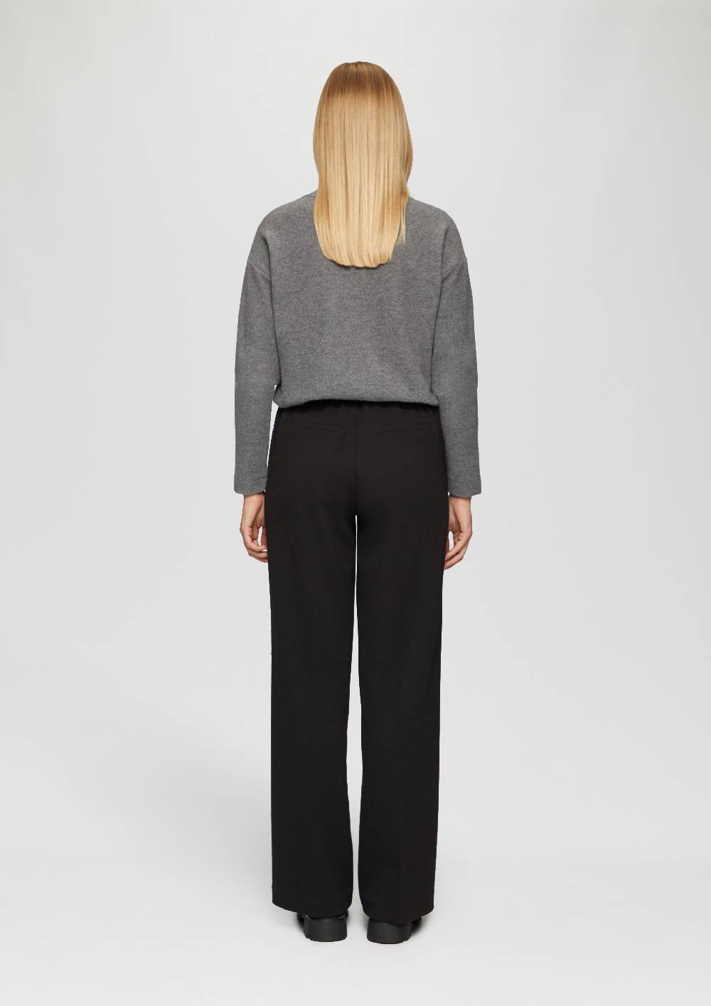 S.Oliver Weiches Sweatshirt Mit Gebrushter Oberfläche