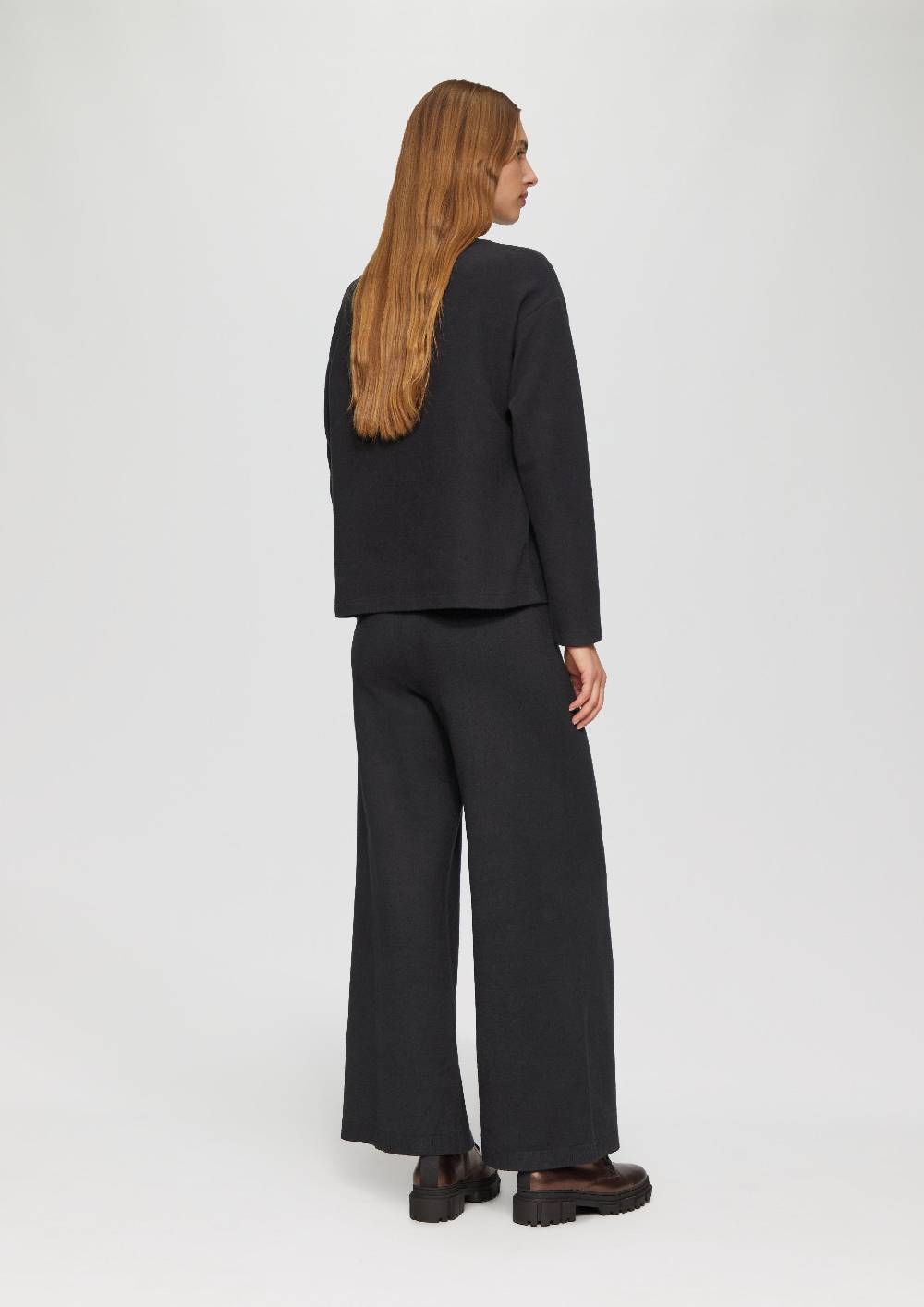 S.Oliver Weiches Sweatshirt Mit Gebrushter Oberfläche