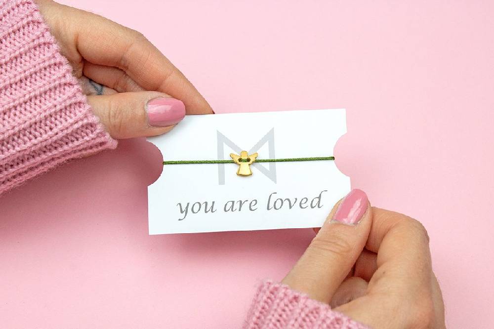 Sadingo Armband Geschenk Für Mädchen, Schutzengel Bändchen