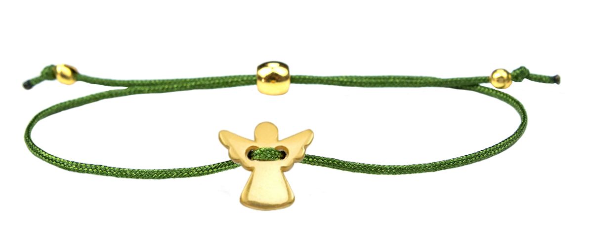 Sadingo Armband Geschenk für Mädchen, Schutzengel Bändchen
