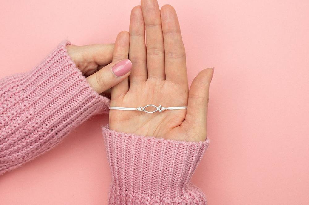 Sadingo Armband Weiß Für Mädchen (größenverstellbar) Ichthys Fisch