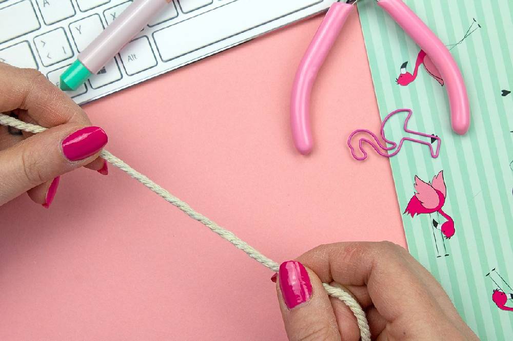 Sadingo Baumwollkordel Gedreht In Off White, 20 Meter