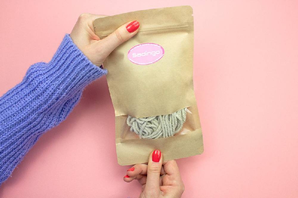 Sadingo Baumwollkordel Gedreht In Off White, 20 Meter