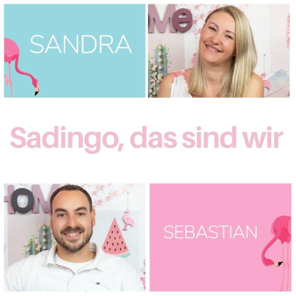 Sadingo Buchstabenperlen | 90 Stk. 6x6mm, Eckige Perlen