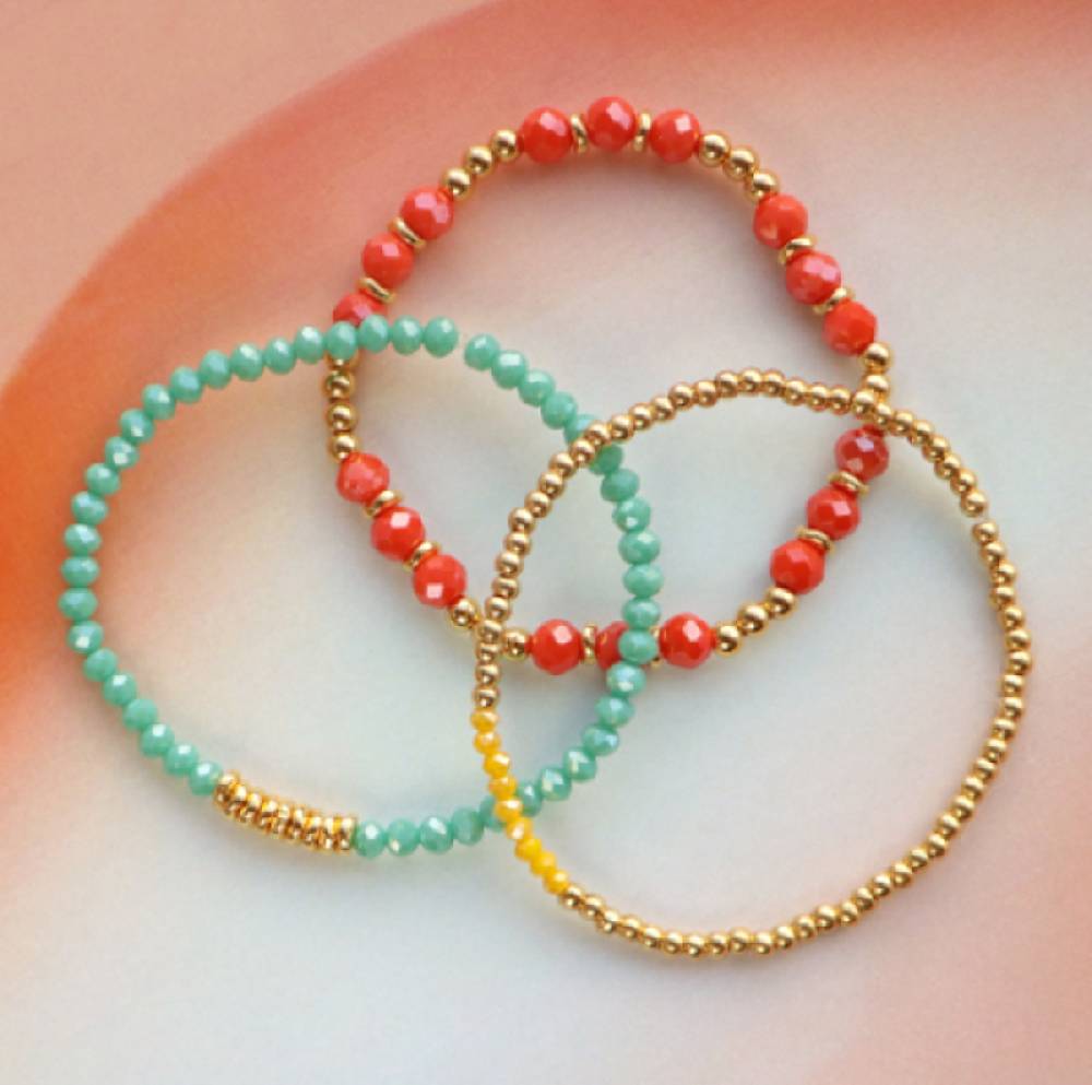 Sadingo Glasperlen Facettiert Lila Glänzend 6mm 80 Stück