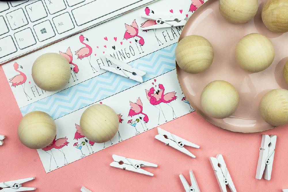 Sadingo Holzperlen Ohne Bohrung | Durchmesser Nach Wahl