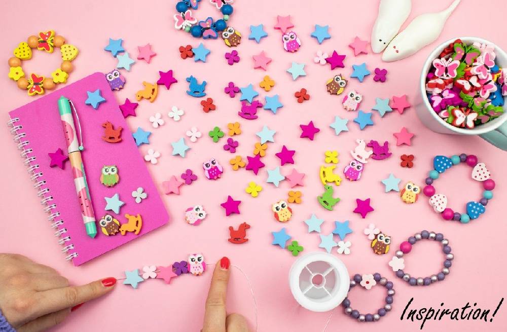 Sadingo Holzperlen Sterne 20 X 19 Mm In Diversen Farben