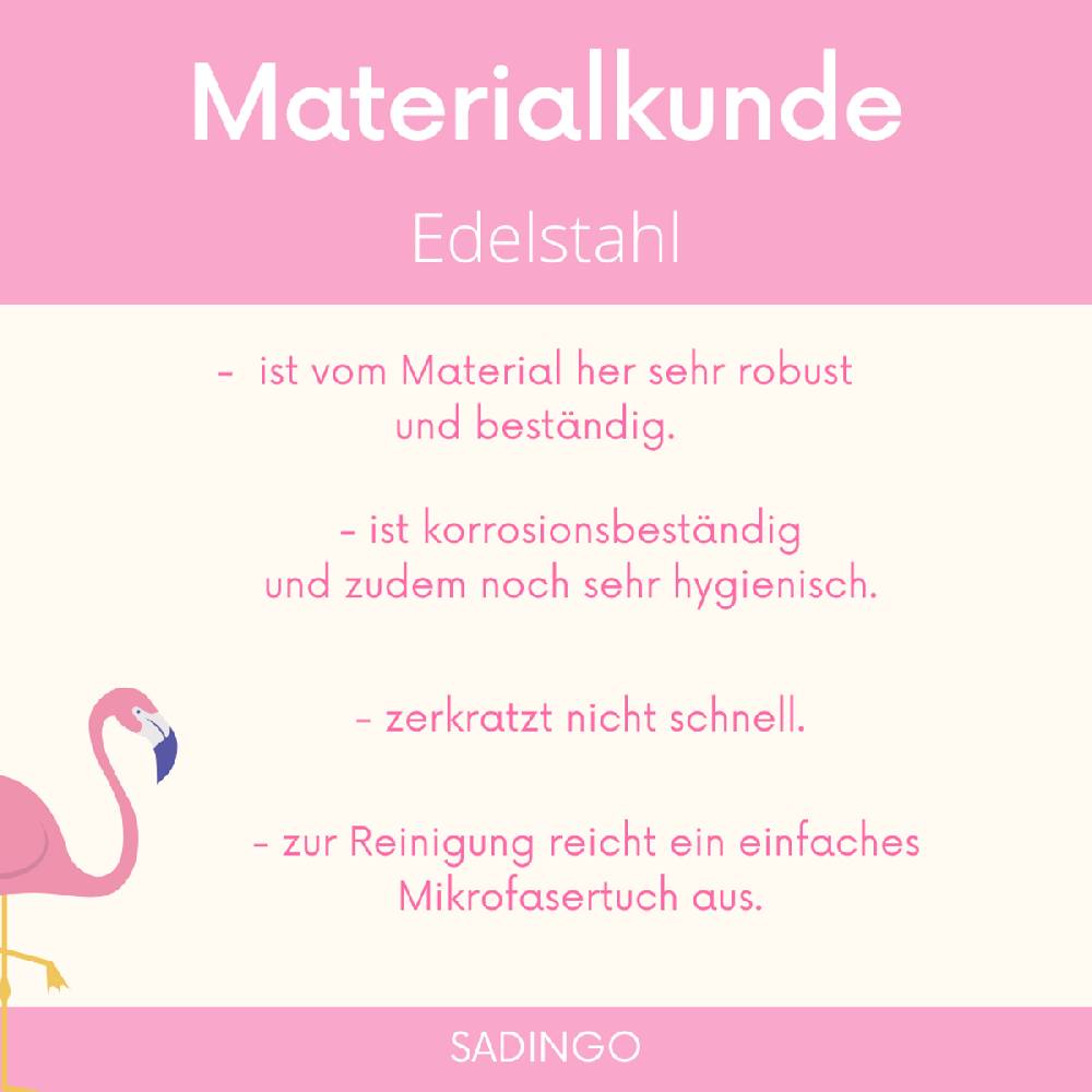 Sadingo Kleine Anhänger Edelstahl, 2 Stück 12x10mm, Motiv Wählbar