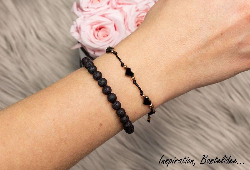 Sadingo Metallperlen | 15 Stück, 6mm, Herzperlen Aus DQ Metall