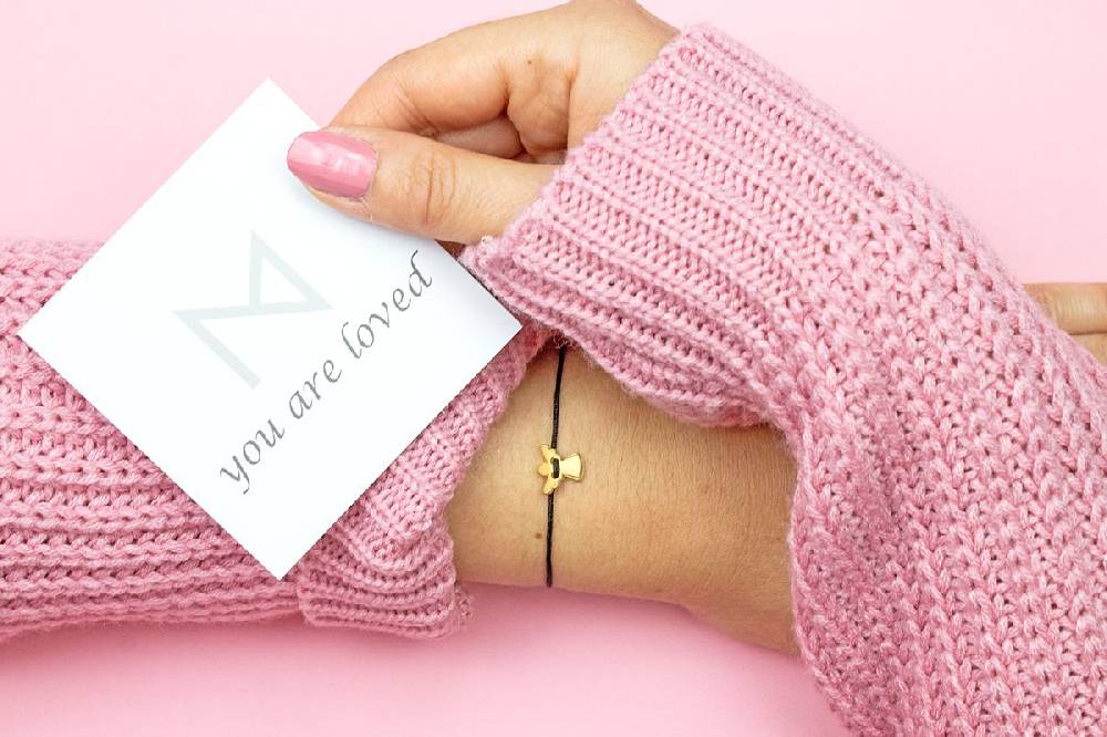 Sadingo Milosa Schutzengel Armband Handmade Damen Freundin