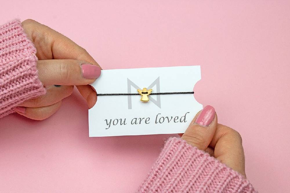 Sadingo Milosa Schutzengel Armband Handmade Damen Freundin