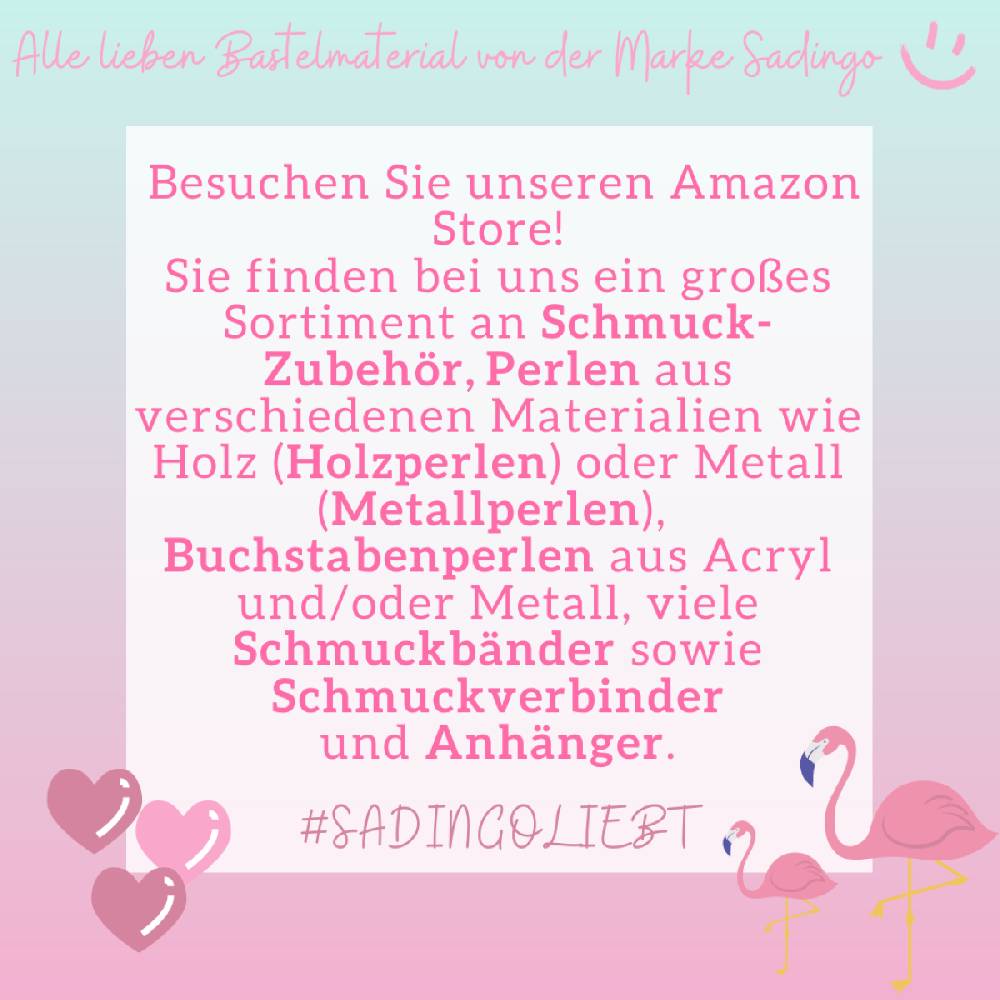 Sadingo Acrylperlen Matt | 200 Stück, 10mm