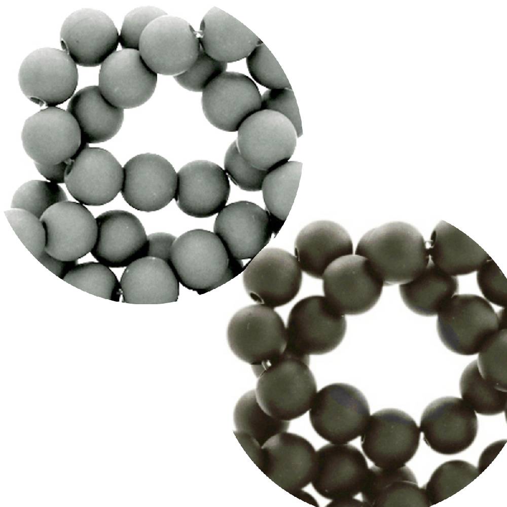 Sadingo Acrylperlen matt | 600 Stück, 6mm