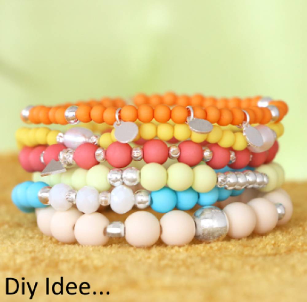 Sadingo Acrylperlen Matt | 600 Stück, 6mm