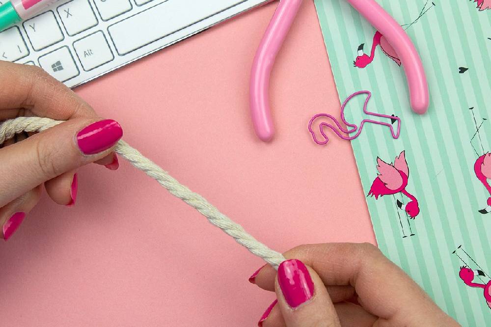 Sadingo Baumwollkordel - 20 Meter 5mm - Off White