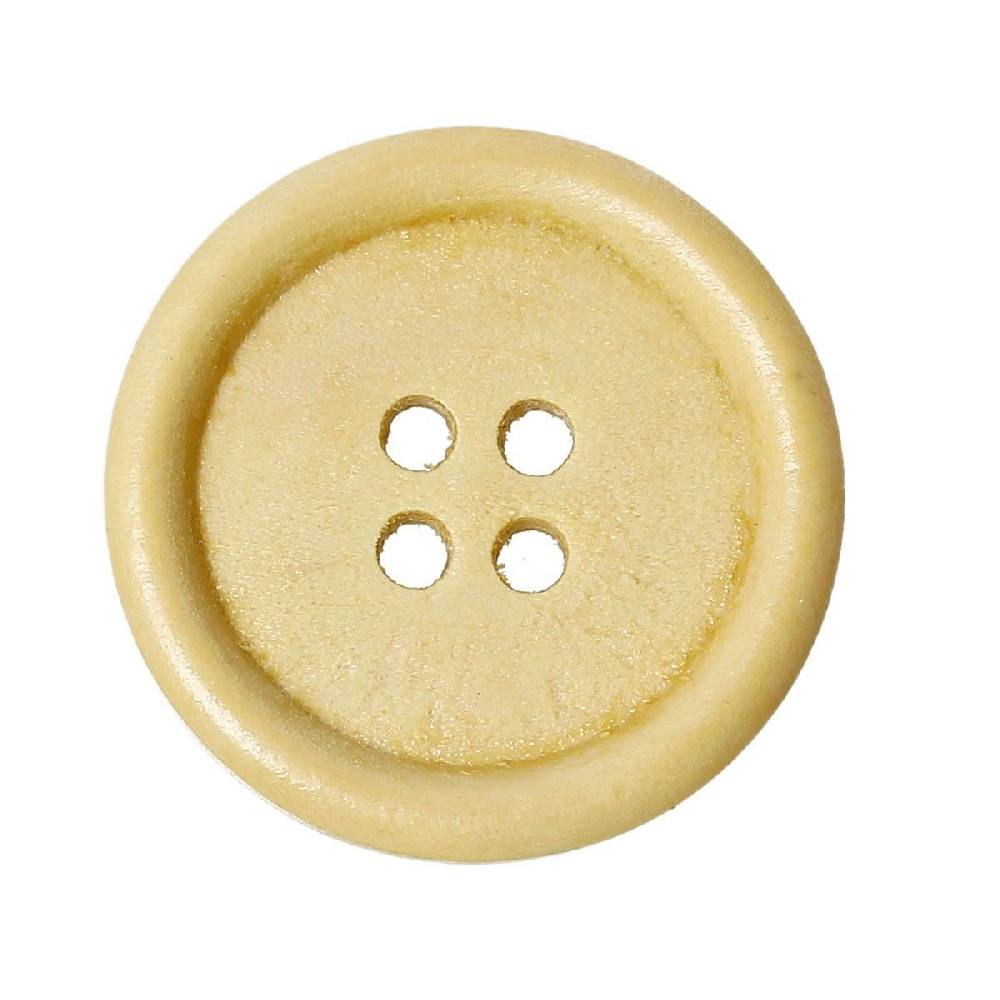 Sadingo Holzknöpfe / 50 Stk. / Ø 2,3 Cm