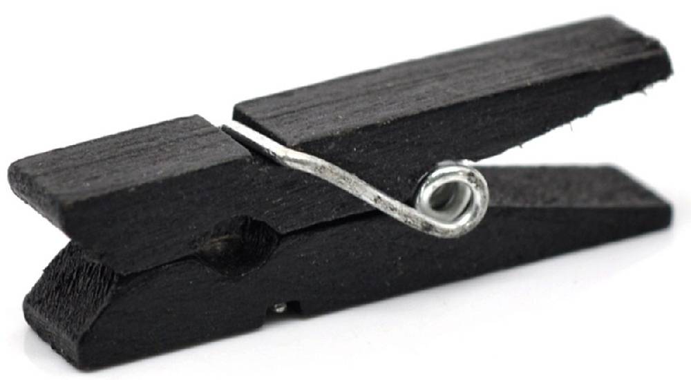 Sadingo Mini Holzklammern 3,5 x 0,7 cm, 1000 Stück