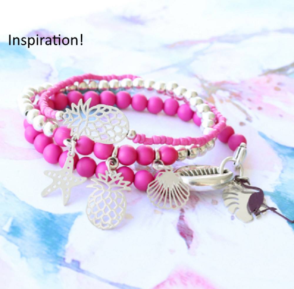 Sadingo Schmuckanhänger Ananas - 2 Stück - 15 X 10 Mm,