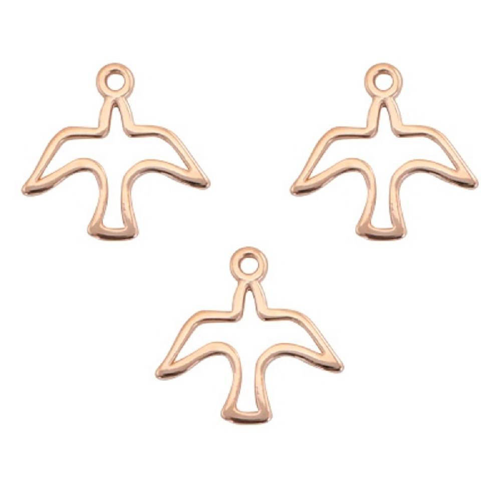 Sadingo Schmuckanhänger Vogel, 3 Stück