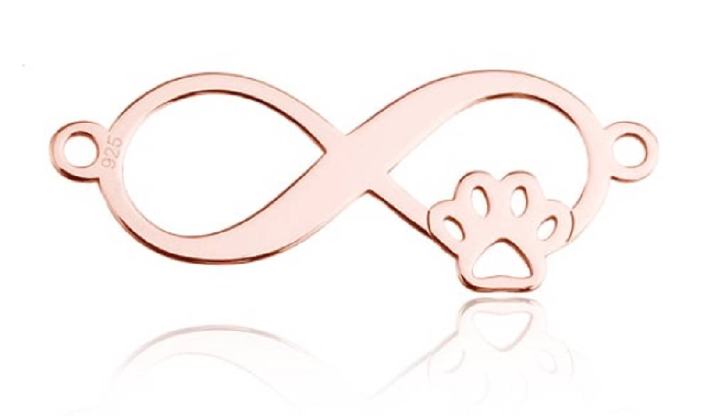 Sadingo Schmuckverbinder Infinitiy | 24,2 x 9,2mm