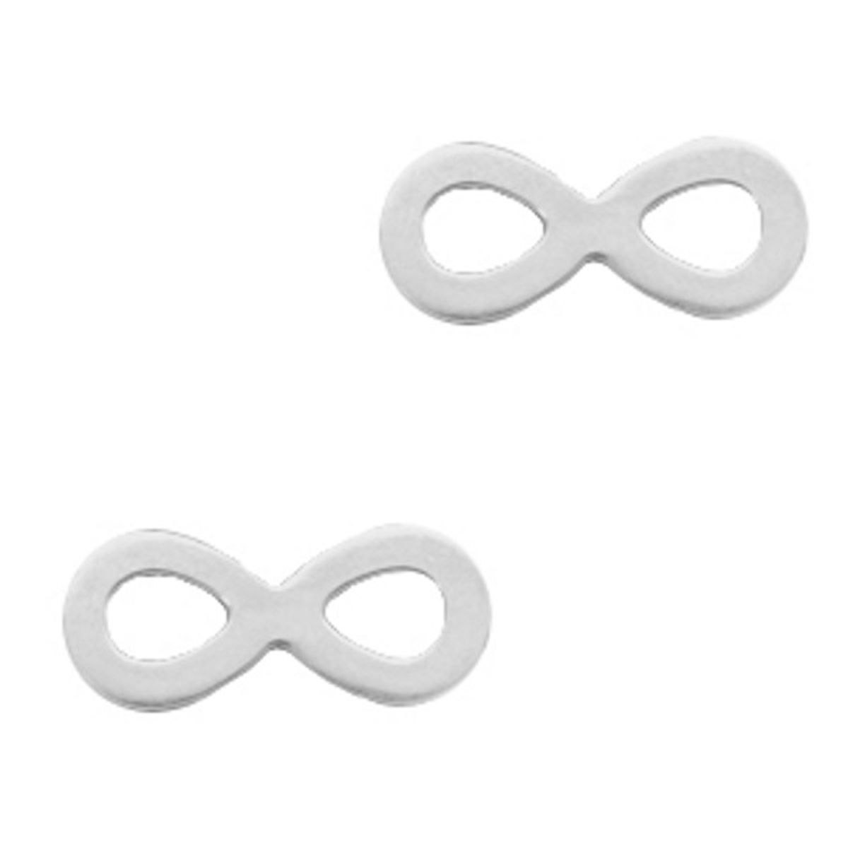 Sadingo Schmuckverbinder Infinity | 5 Stück, 11x5 mm