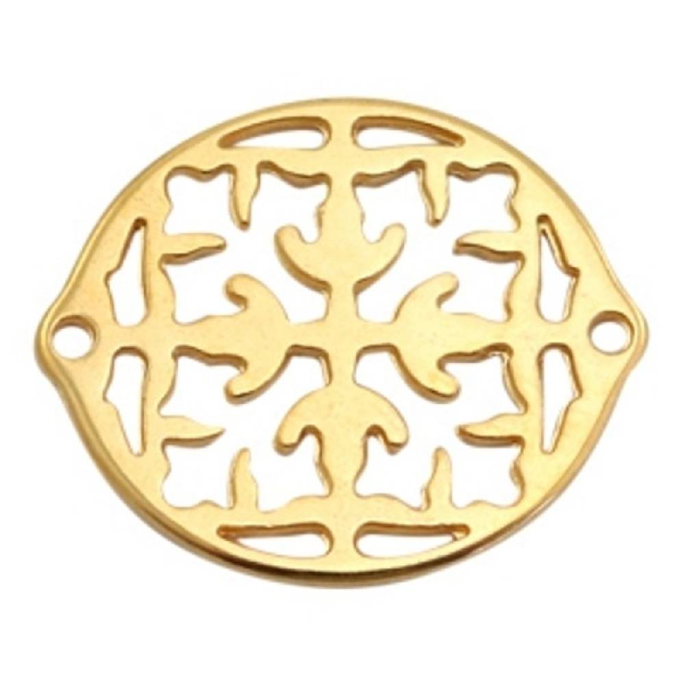 Sadingo Schmuckverbinder Ornament | 31x26 Mm