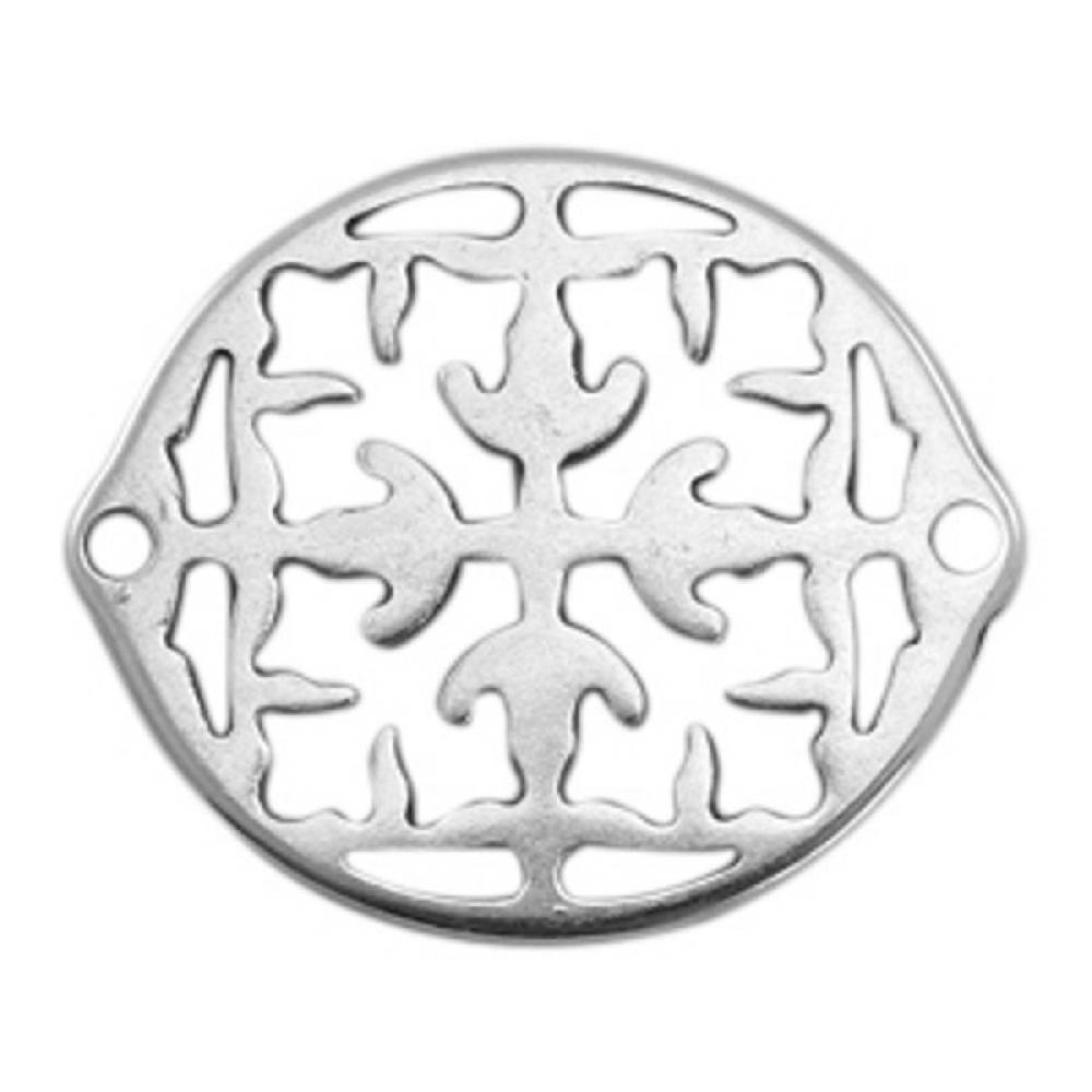 Sadingo Schmuckverbinder Ornament | 31x26 Mm