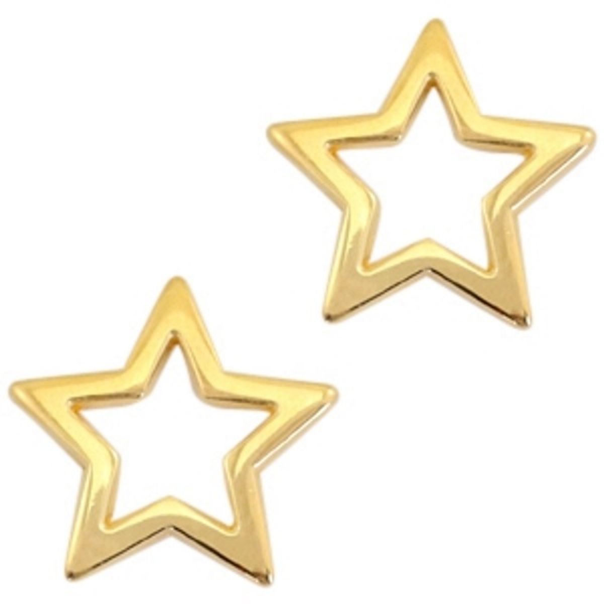 Sadingo Schmuckverbinder Stern | 2 Stück, 18mm